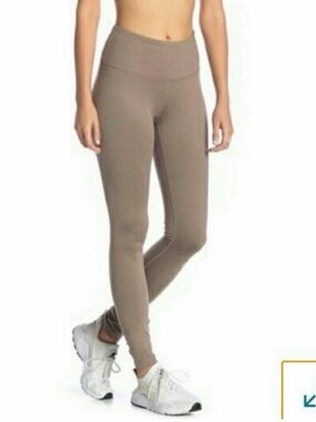 NWT Z by Zella High Waisted Legging in Tan Driftwood S
